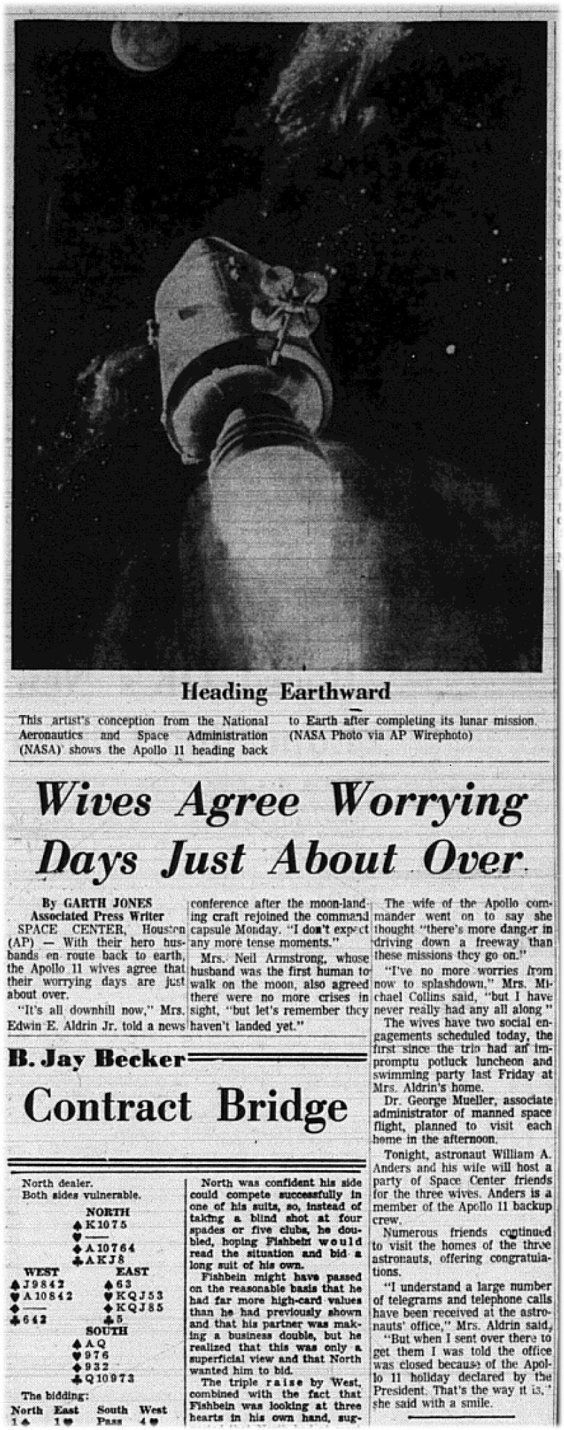The Eagle Archives: July 22, 1969